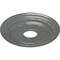 Ekena Millwork Dublin Ceiling Medallion (Fits Canopies up to 8 1/4"), 15 3/8"OD x 3 5/8"ID x 1"P, Silver CM15DUSLS - alternate 3